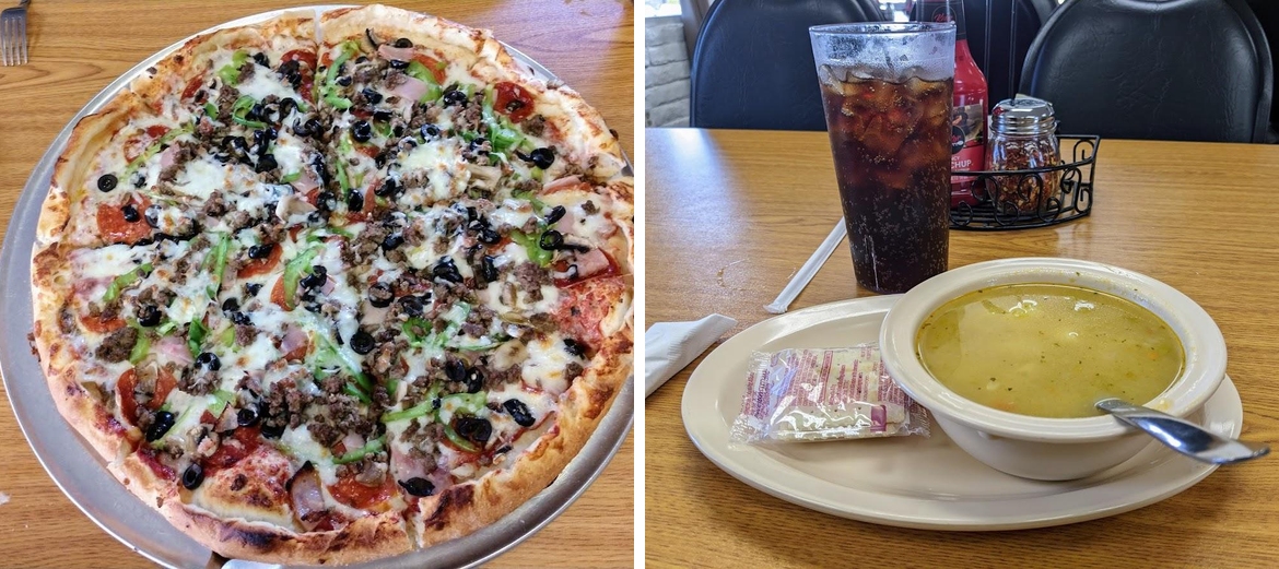 Riverside Pizza Restaurant Menu