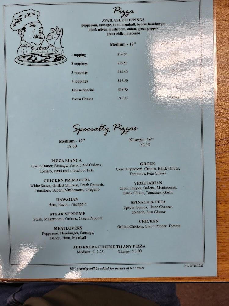 Riverside Pizza Restaurant Menu image 4